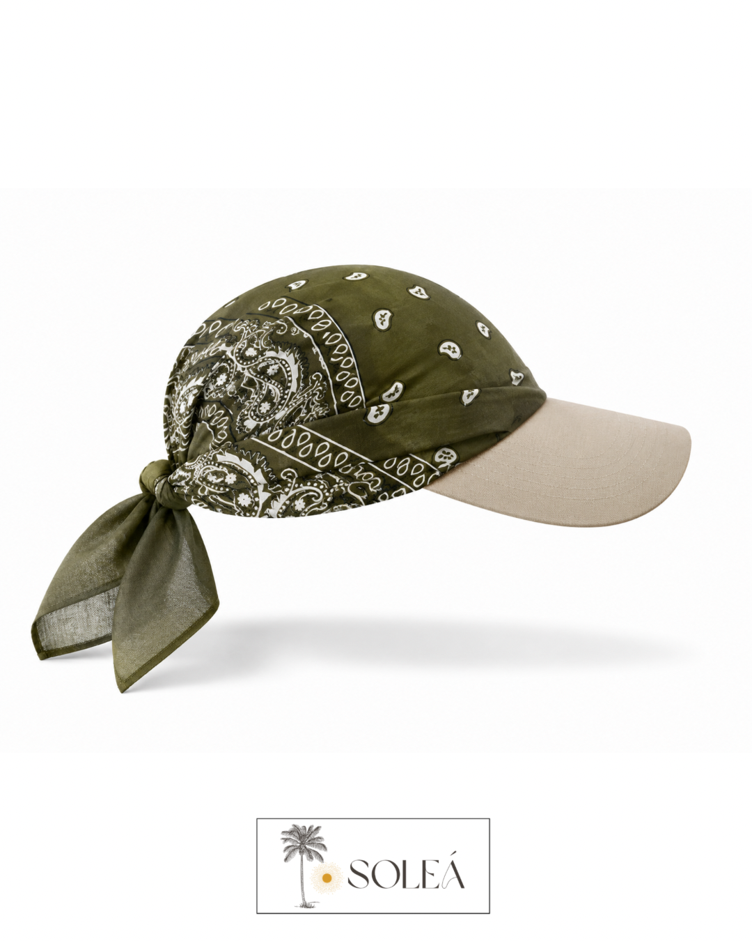 Soleá clásica beige & verde